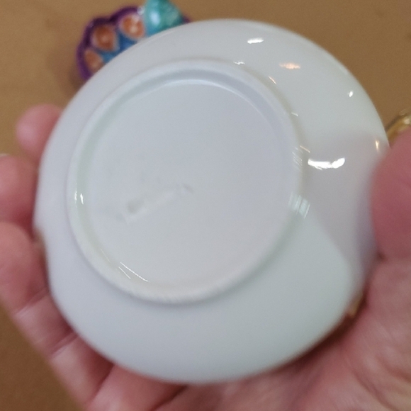 Colorful Peacock , Fox, and Elephant Trinket Ring Dishes - Picture 11 of 11